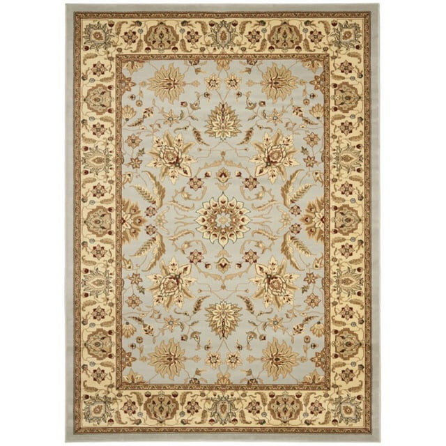Safavieh Lyndhurst 5'3" X 7'6" Power Loomed Rug in Gray and Beige