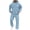 Light Blue, variant on SGMVNU Men's Tracksuits Letter Print Men's Zip Up Hoodie Suit Set Casual Soft Outfit Workout Gym Sportswear with Pockets Workout Gym Jogging Sweat Suits(Light Blue, XL)