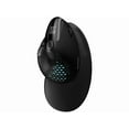 thumbnail image 5 of Urban Factory ERGO MAX EPM50UF Mouse - Optical - Cable/Wireless - Bluetooth/Radio Frequency - 2.40 GHz - Black - USB Type C - 4000 dpi - Scroll Wheel - 7 Button(s) - Right-handed, 5 of 6