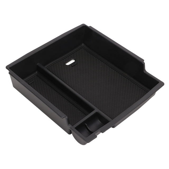 Bandeja organizadora de consola central, caja de almacenamiento de apoyabrazos Central negra de repuesto para Ford Bronco 2021 2022