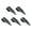 Type 3-F, variant on Fountain Pen Point Replacement Nibs EF F Point Option 0.28-1.5mm Multiple Sizes Suitable for Most Fountain Pen