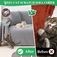 thumbnail image 6 of Lifarythm Sofa Cover Slipcover, Couch Cover Protector Durable Furniture Cover for Pets Dogs Cats Home Decor (71"x134", Gray), 6 of 9