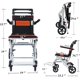 thumbnail image 4 of 16" Seat Ultra-Lightweight Plegable Transport cm de Anchoheelchair 8in, 4 of 7