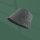 thumbnail image 4 of Sombrero de pescador de cara sencilla de principios de otoño, para mujer, de color puro, estilo informal, estilo extranjero, no quiero hablar, sombrero de lavabo con viento frío alto para hombre, 4 of 6