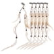thumbnail image 5 of 6 uds tocado de pluma étnica accesorios para el cabello indio extensiones de pinza para el cabello para mujeres, 5 of 7