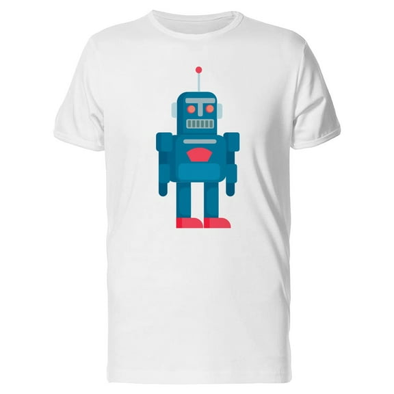 Illustration Of A Robot Toy T-Shirt Men -Image by Shutterstock, Male 4X-Large