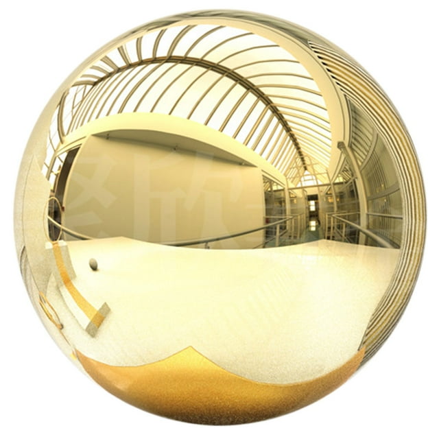 Miangastore Globe de Vision Doré 1Ensemble 7.07x7.07x7.07 Po Acier Inoxydable