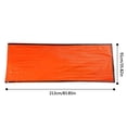 thumbnail image 4 of Saco Dormir Térmico Impermeable Emergencia Manta Supervivencia Bivy (A) Amarillo, 4 of 5