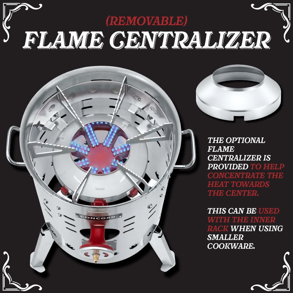 CONCORD Stainless Steel El Grande Comal Stove (El Grande Stove)