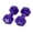 Purple, variant on CanDo Vinyl Coated Dumbbells Pair Violet 2 lb 2pc Handheld Weights for Muscle Training and Workouts, Color Coded Anti-Roll Home Gym Equipment, Beginner and Pro