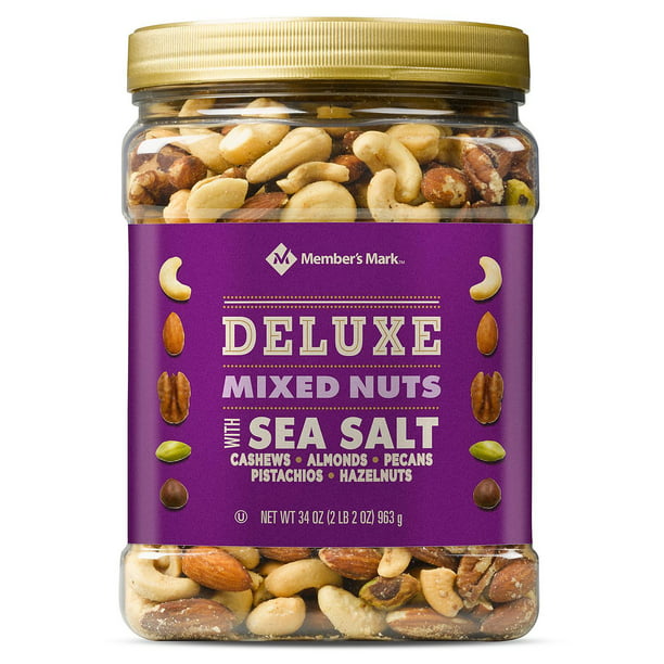 Mixed Nuts with Sea Salt (34 oz.)