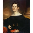 thumbnail image 2 of Robert Street 20x23 Black Ornate Framed Double Matted Museum Art Print Titled: Elizabeth Price Thomas (1834), 2 of 5