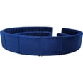 thumbnail image 4 of Meridian Furniture Limitless Navy Velvet Modular 15 Piece Sectional, 4 of 7