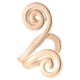 thumbnail image 1 of 1 Pendientes para Perder Peso Sin Perforación Aleación para El Metabolismo (oro), 1 of 7