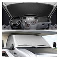thumbnail image 4 of RV windshield sunshade for RV windshield cover 4 layers with cutout ,Variety of Features, 4 of 7