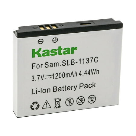 Image of Kastar Battery 1-Pack Replacement for Samsung SLB-1137C SLB1137C Battery Samsung i7 Samsung Digimax i7 Camera