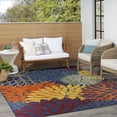 thumbnail image 2 of Nourison Aloha Outdoor Navy Multicolor 9' x 12' Area Rug (9x12), 2 of 9
