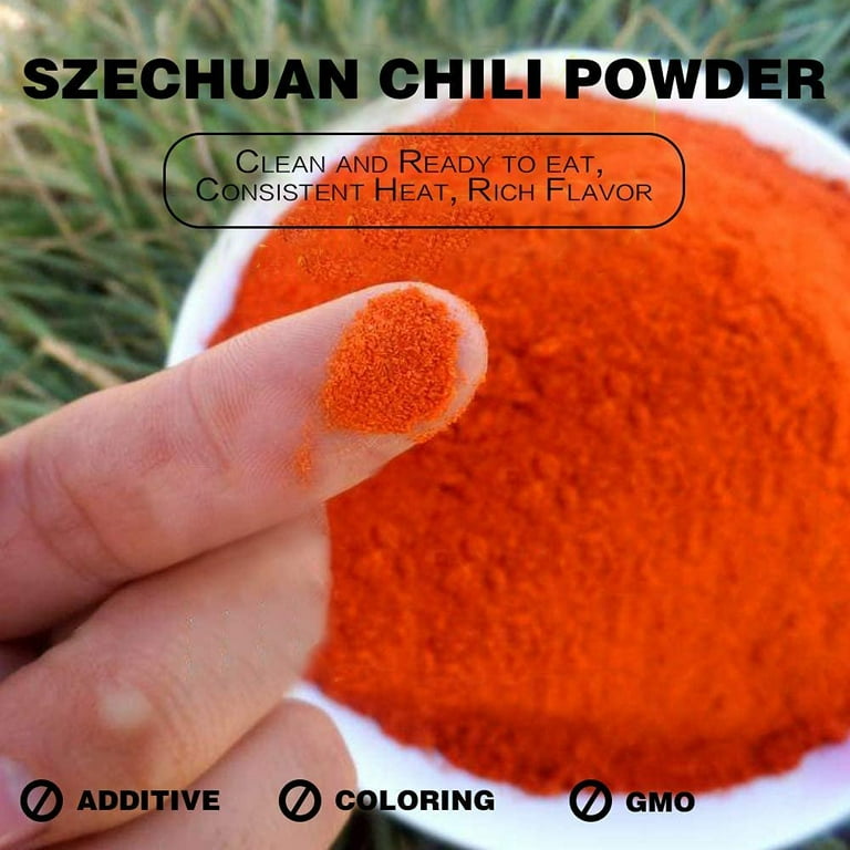 Sichuan Chili Flakes, 8 oz - Traditional Red Pepper Spices and Szechuan  Seasoning for Thai, Korean, Mexican, and Asian Dishes, Authentic Medium Hot