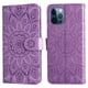thumbnail image 4 of Funda tipo cartera GANGXUN para iPhone 12 , diseño girasol, cuero PU, soporte, cierre magnético, tarjetero, 4 of 5