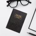 thumbnail image 4 of HLONK Small Pocket Planner - 2025 Journal Notebook  A7 Size Paper Planner Faux Leather Cover, 4 of 8