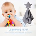thumbnail image 1 of Toalla Para Apaciguar Al Bebé Toalla Para Bebés Baby Appease Towel Star Moon Toalla pacificadora infantil para regalo de bebé (Estrella de hollín), 1 of 6
