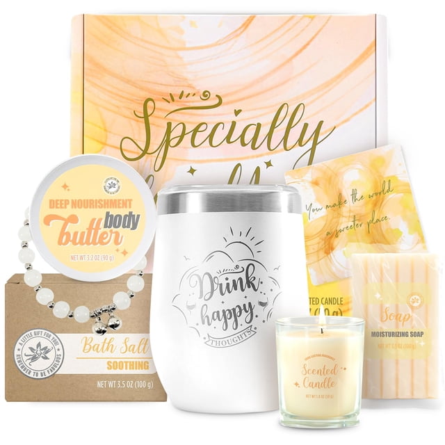 Set de regalo BODY & EARTH Vanilla Bath Spa para mujer con vaso