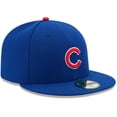thumbnail image 3 of Men's New Era Royal Chicago Cubs Authentic Collection On Field 59FIFTY Fitted Hat, 3 of 6