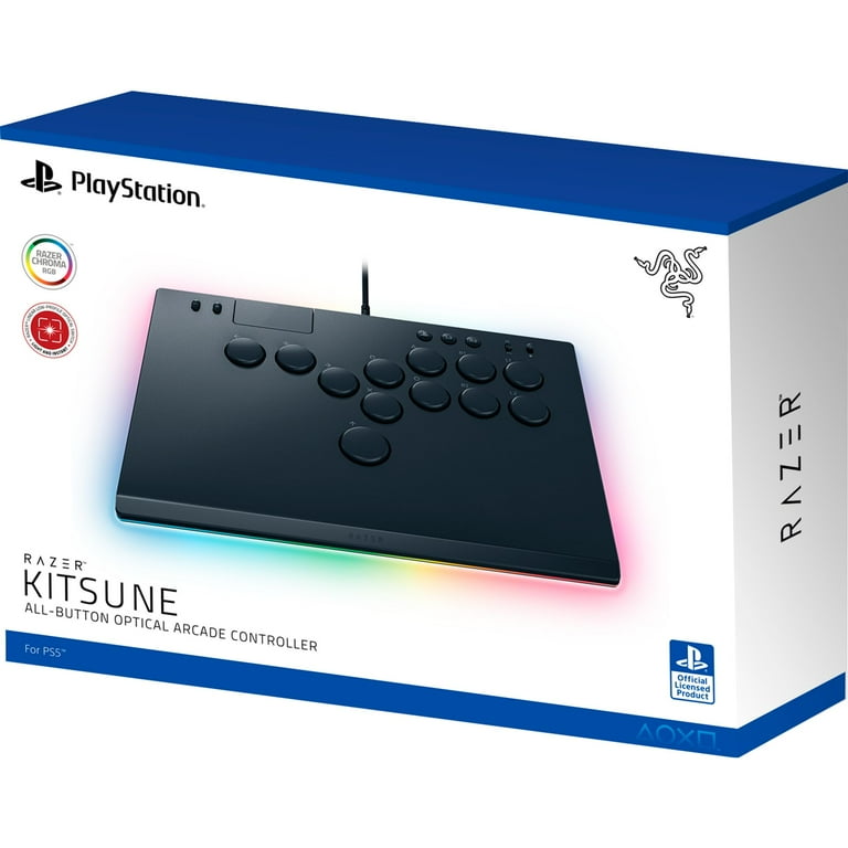 その他 Razer kitsune black Amazon.com: Razer Kitsune All-Button Arcade Controller: For