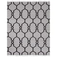 thumbnail image 2 of RUGSOTIC Carpets 4'x6' Rectangle Hand Woven Flat Weave Kilim Wool Handmade White Brown Contemporary Area Rugs for Living Room Bedroom D00129, 2 of 9