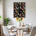 thumbnail image 6 of Canvas Wall Art Rooster Canvas Art Print Rustic Farmhouse Country Cloud Gold Green Red Feathers Pictures Wall Decor for Living Room Bedroom Artwork Decorations Stretched Framed Ready to Hang 8"x12", 6 of 9
