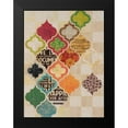 thumbnail image 2 of Perkins, Greg 19x24 Black Modern Framed Museum Art Print Titled - Moroccan Mod II, 2 of 5