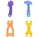 thumbnail image 2 of Juguetes para la dentición del bebé de mano seguro Flexible lindo mordedor infantil sensorial masticar juguete recién nacido regalos preescolar casa Playset 4 juegos Eigraketly BA002047-00B, 2 of 7