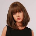 thumbnail image 5 of DOPI Black Wavy Wig for Women with No Bangs, Dark 28 Inches, Synthetic Wig for Daily Women's Fashion Wigs, 5 of 6