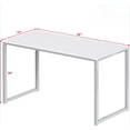 thumbnail image 3 of Mission 40-Inch Home Office Computer Desk, Espresso, 3 of 8