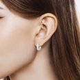 thumbnail image 5 of TANGPOET Viking Earrings Men Silver Hoop Earrings Men Viking Jewelry, 5 of 6