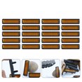 thumbnail image 3 of 20pcs Bike Reflector Kit Pedal Spoke Reflectors Night Safety Warning Reflectors, 3 of 7