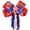 Red, variant on TOWED22 Independence Day Hair Bow Clips Sparkly Glitter Patriotic Hairpins Handmade Memorial Day Accessories for Teens Girls(Red)