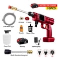thumbnail image 2 of Cordless High Pressure Car Washer Spray Water Gun Portable Car Wash Pressure Cleaner Cleaning Machine For 18V Battery, 2 of 6