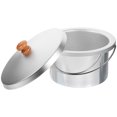 thumbnail image 4 of Shisuyan Pot de Cire Argent Antiadhésif Résistant aux Hautes Températures 1 Ensemble 4.7 Po, 4 of 9