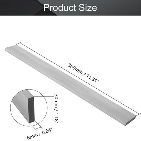 

Coconut Ok 300Mm Length Hss Square Bar Milling Turning Bit Lathe Tool Fly Cutter Lot 6mm*30mm*300mm