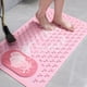 thumbnail image 4 of Alfombra de Baño Antideslizante con Base de Goma, Función de Masaje y Exfoliación, 38 X 69 Cm, Moderna Alfombra de Ducha para Suelos Mojados., 4 of 7