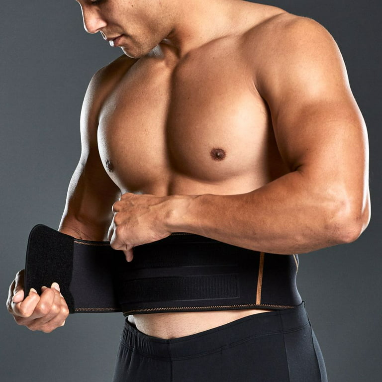 Men's Lower Back Support Shirt | Black | Size M | Tommie Copper