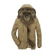 thumbnail image 1 of Sonducket Abrigo grueso de lana cálido a prueba de viento para clima frío extremo, chaqueta de invierno de talla grande 5Xl 6Xl Abrigos y chamarras caqui SG, 1 of 6