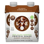 Evolve Real Plant-Powered Protein Shake - Classic Chocolate - 11 fl oz