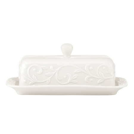 - Opal Innocence Carved Butter Dish, White, Carved All Set porcelain for Opal 4Piece Crafted Innocence China Dinnerware Sauce and by Stripe of Dish.., By Lenox Ship from US