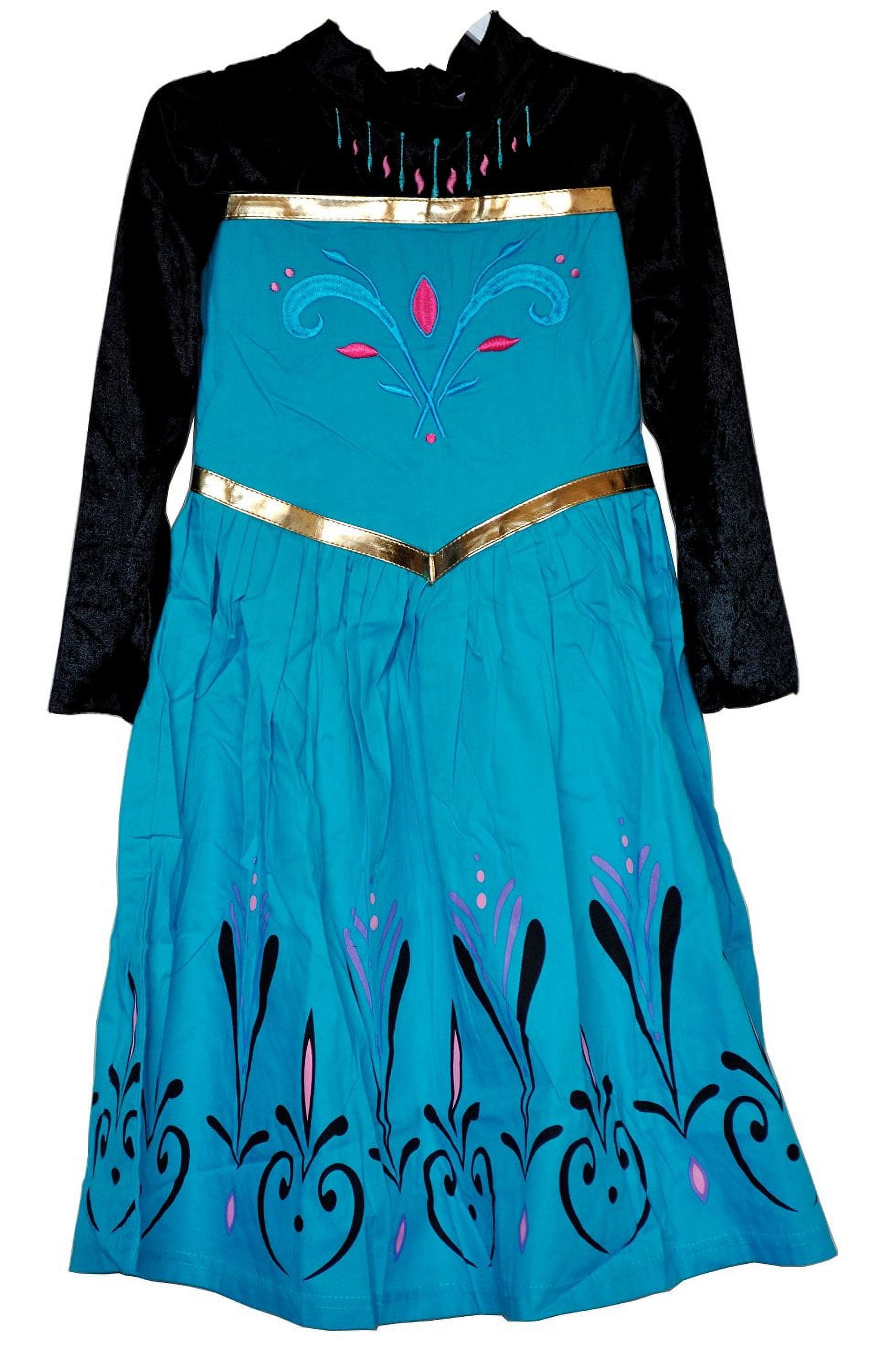 Frozen Elsa Dress Elsa Costume Elsa's Coronation Dress Size 5/6 - Walmart  Business Supplies