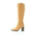 thumbnail image 2 of Sam Edelman Elsy Caramel Se Rounded Toe Stacked Block Heeled Knee High Boots (Caramel Se, 11), 2 of 8