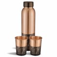 thumbnail image 2 of Verka Copper Bottle and Glass Set, with Etching Design, 2 of 6