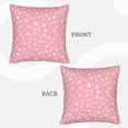 thumbnail image 3 of Bingfone Love Linen Throw Pillow Covers Cushion Case Pocket Button Vintage Farmhouse Pillowcase-20"x20", 3 of 9