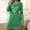 Green, variant on Sakmal Plus Size Womens Moomoo Nightgowns Comfy Short Black Sleepshirt Long Sleeve Heart Print Nightgowns for Women
